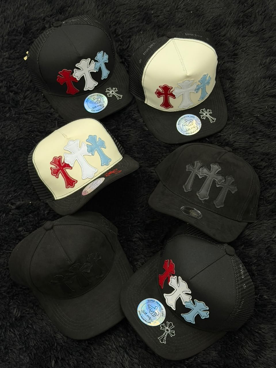 Astro Gothic Crosses Multicolor Trio
